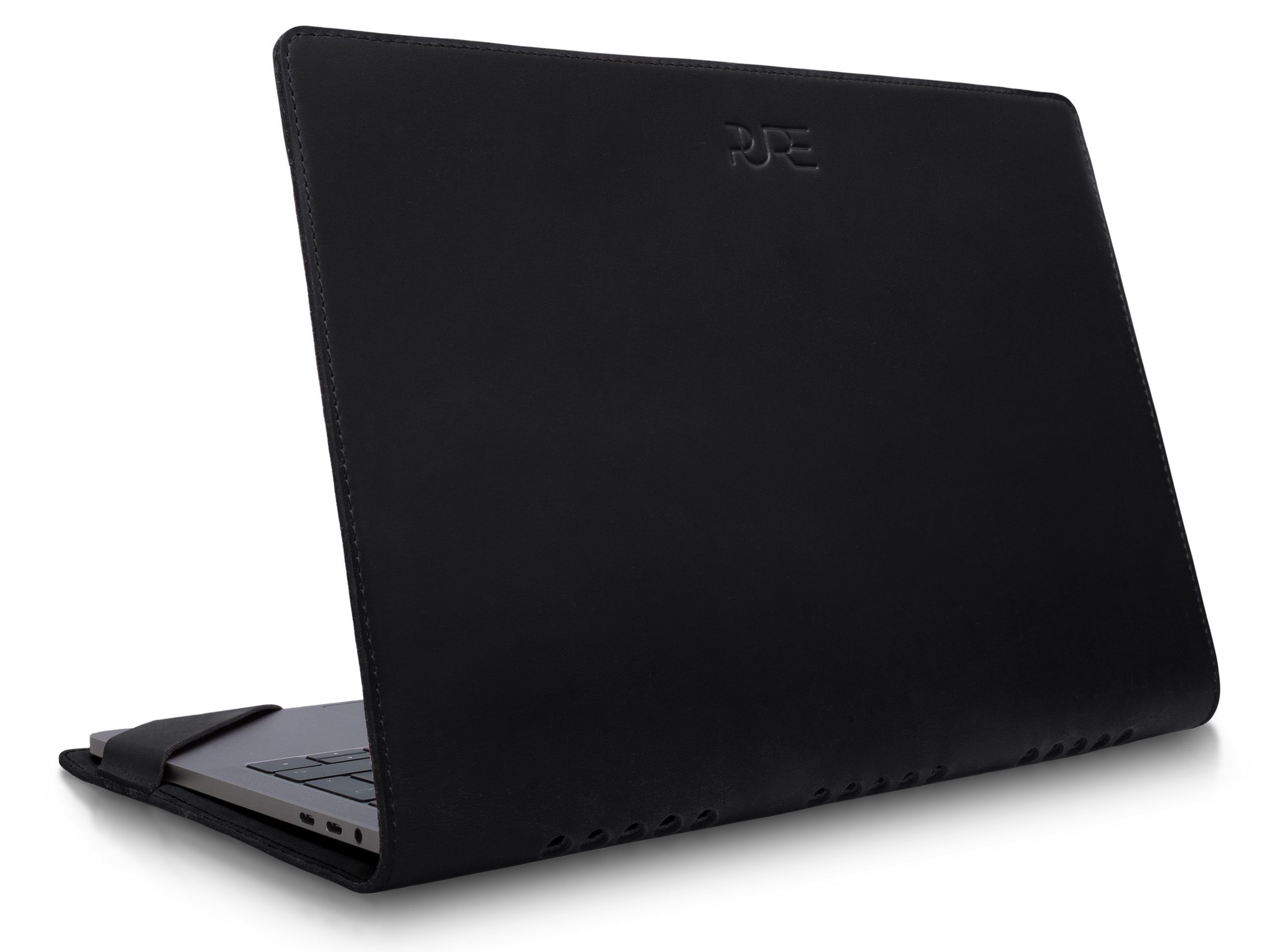 PURE Leather Studio LaptopHülle 14" MacBook Lederhülle ATRIA 35,97 cm